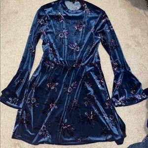 As U Wish velvet dress